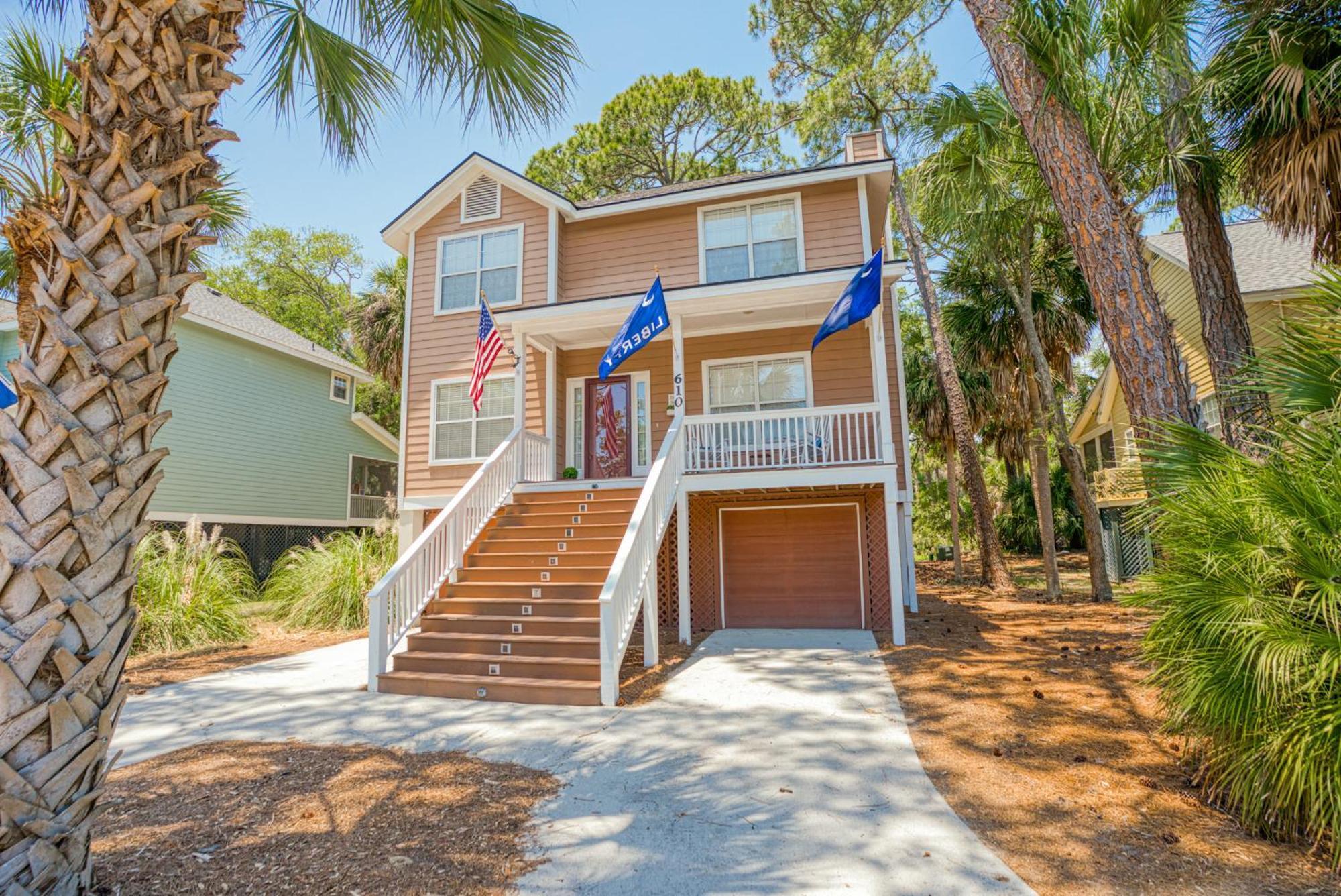 Three Bedrooms - Golf Cart And Amenity Cards Available Fripp Island 외부 사진